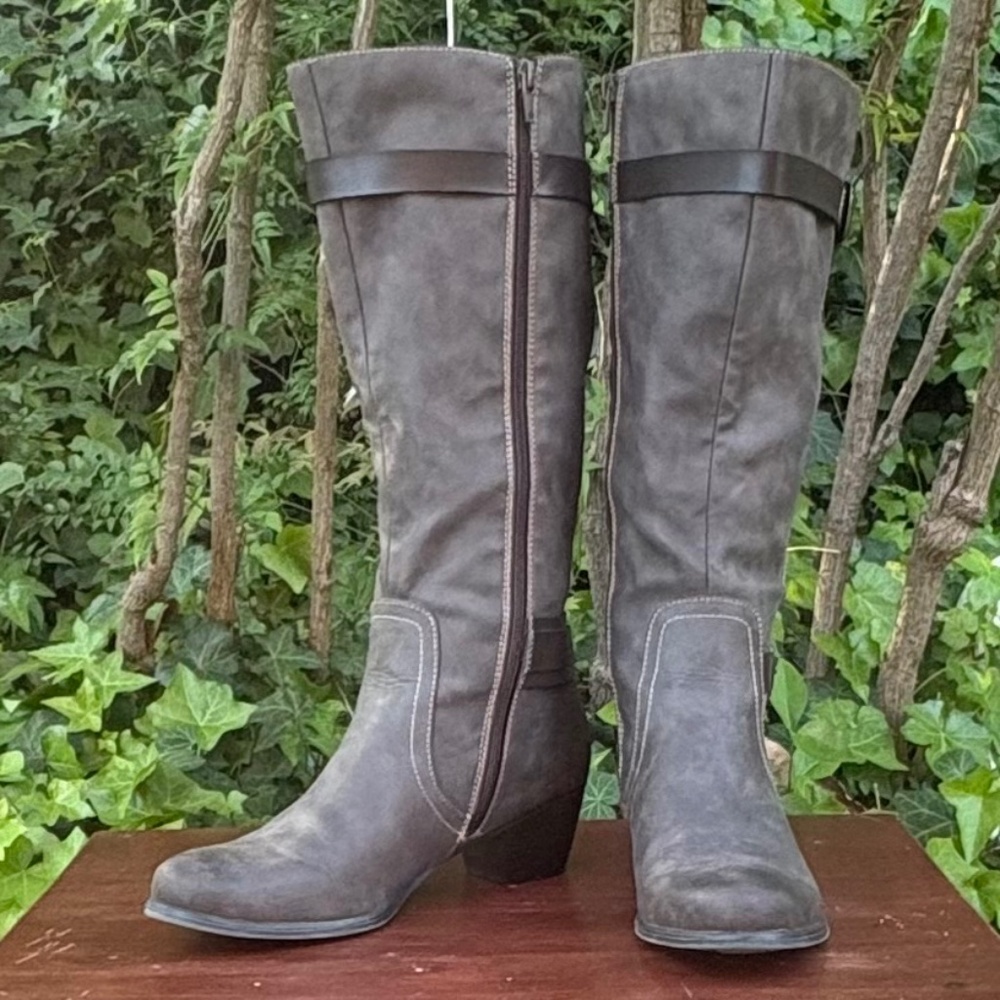 "Natural Soul" by Naturalizer Taupe Keira Tall Boot